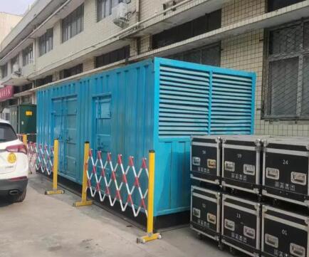 蓬江静音发电机租赁